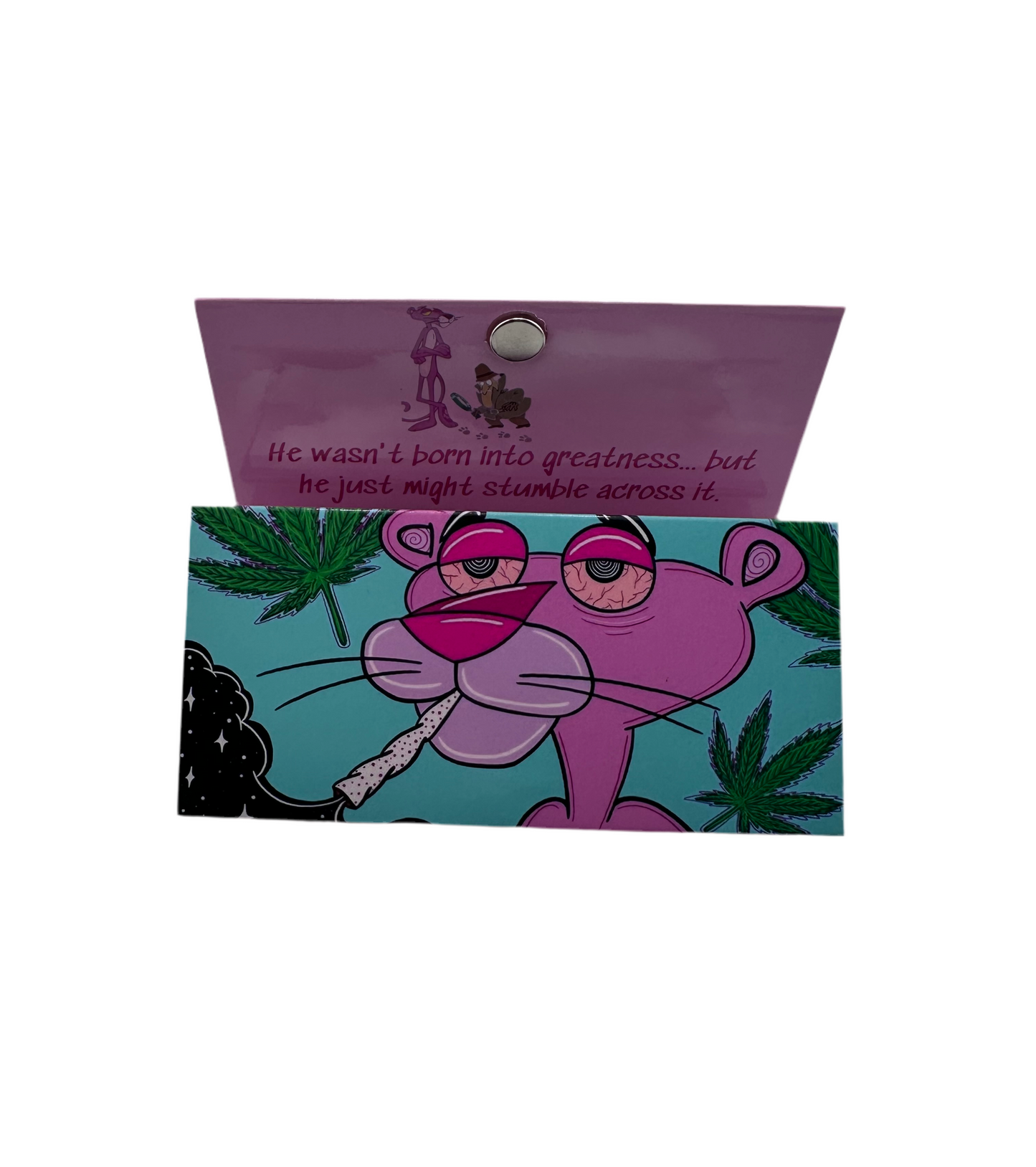 PINK PANTHER - ROLL UP BOOKLET (Pink vegan papers)