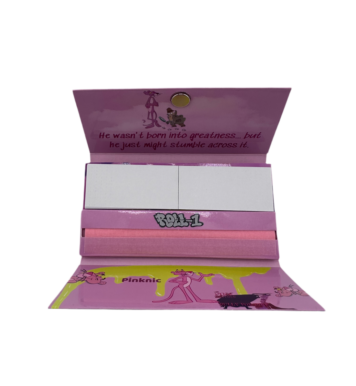 PINK PANTHER - ROLL UP BOOKLET (Pink vegan papers)